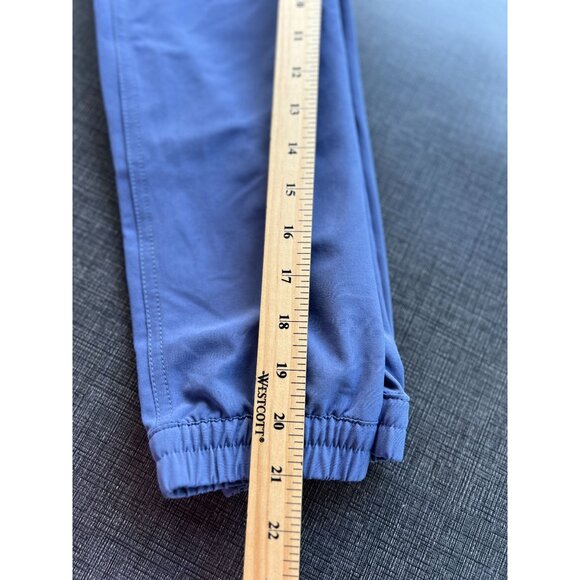 Patagonia Kids 10 Large Drawstring Jogger Pants Blue Pocket Elastic Waist - Picture 12 of 13